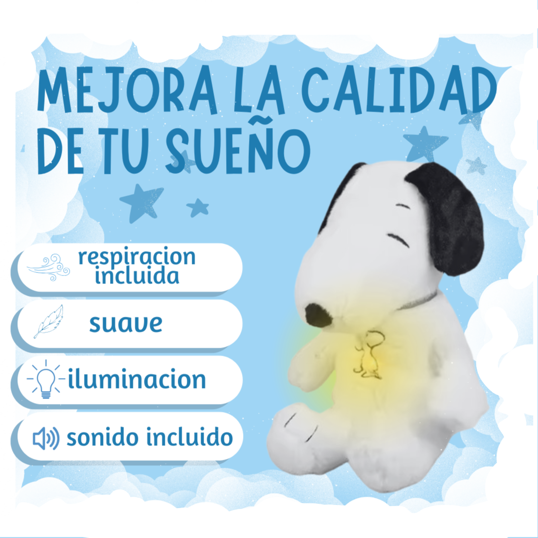Peluche antiansiedad que respira y brilla