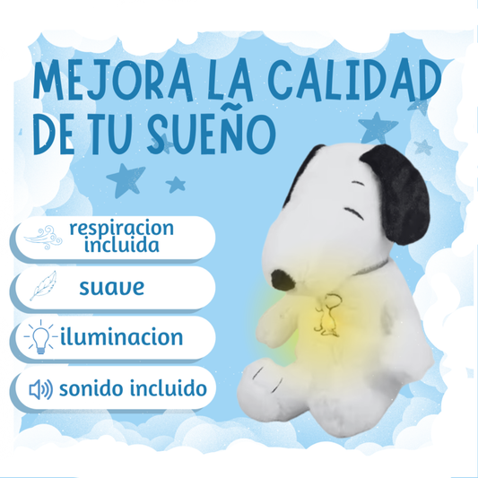 Peluche antiansiedad que respira y brilla